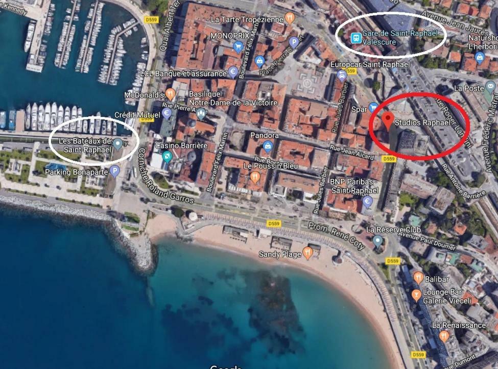Studios Raphael Saint-Raphaël Екстериор снимка
